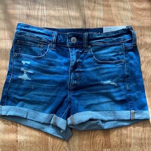 MIDI super stretch Jean shorts